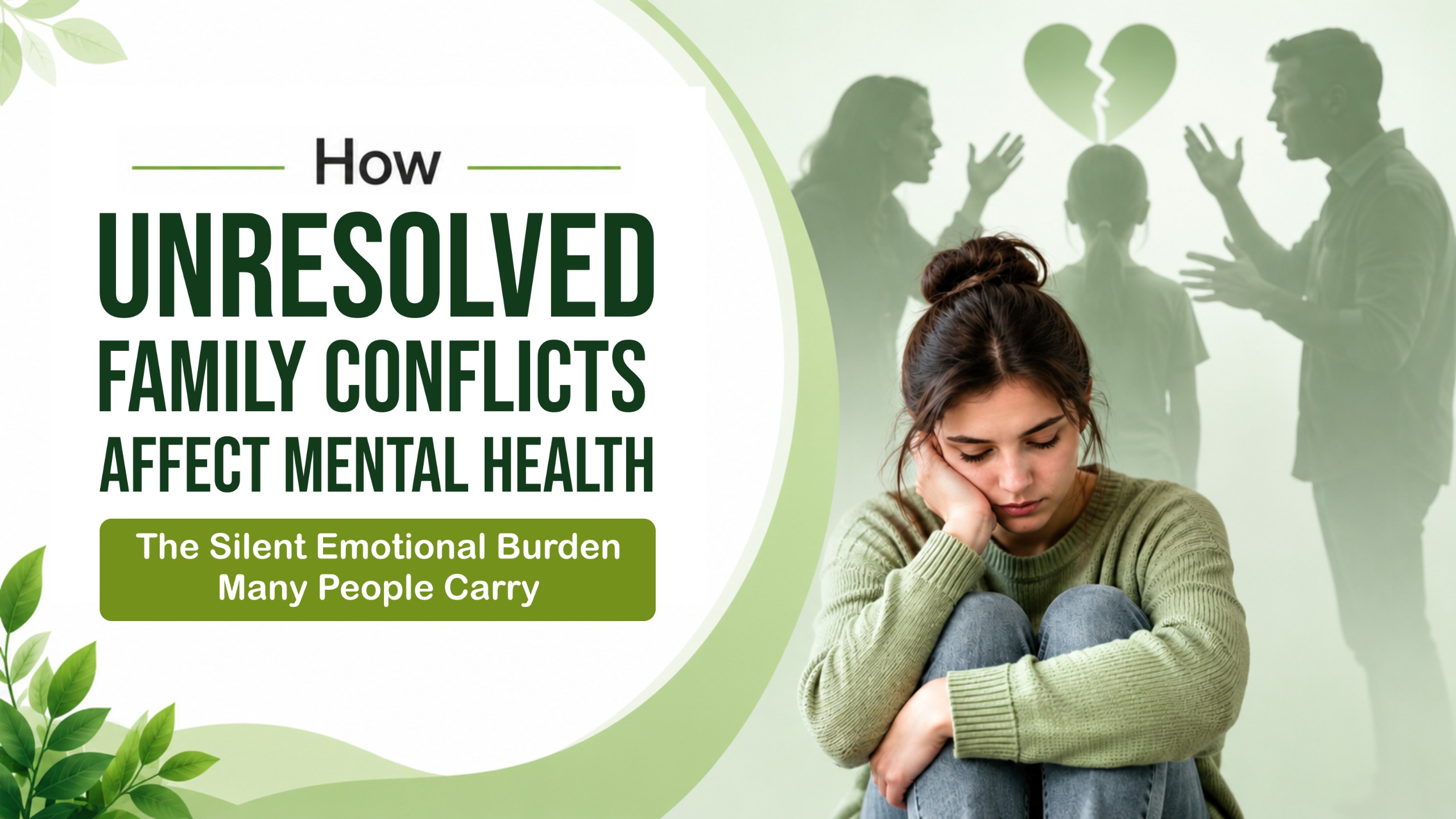 How Unresolved Family Conflicts Affect Mental Health: The Silent Emotional Burden Many People Carry